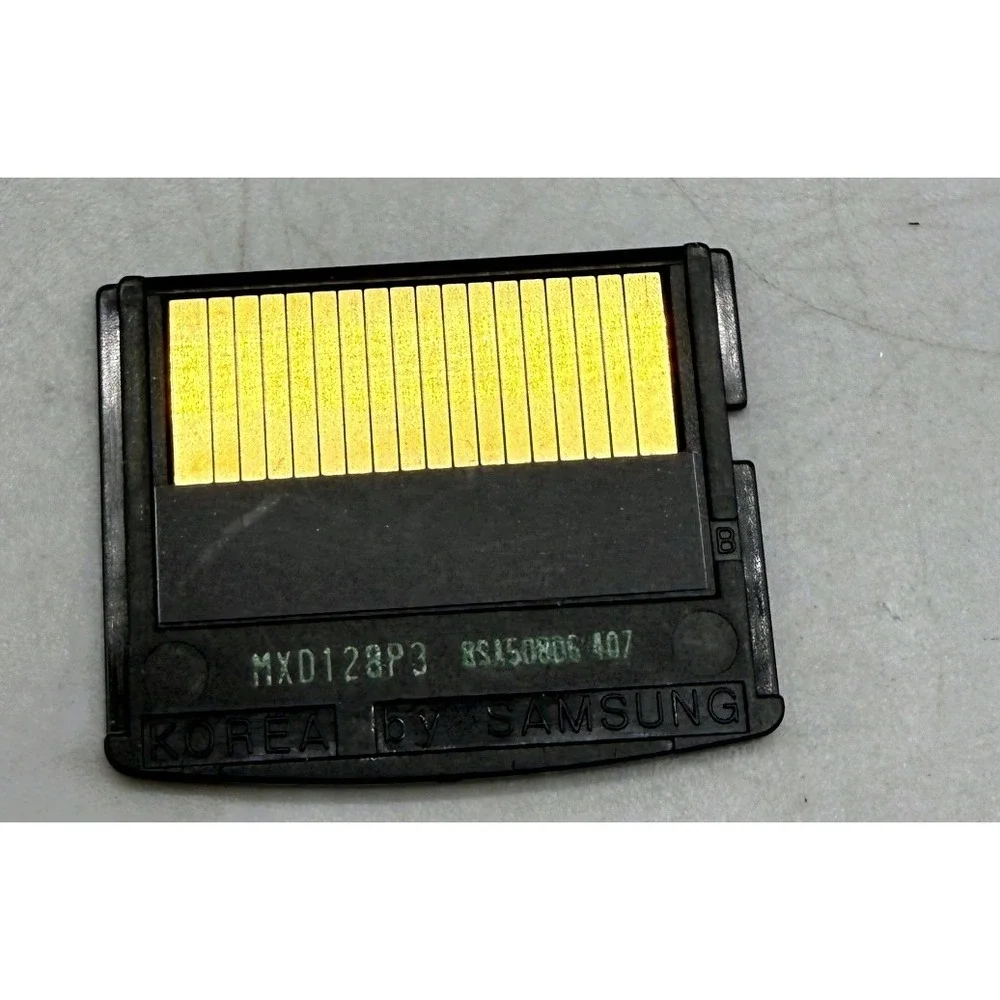 Olympus 128MB xD-Picture Card Flash Memory Samsung MXD128P3 Tested, Works-C